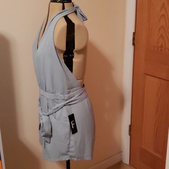 Lulu's XL Sage Halter Romper NWT - Picture 8 of 14